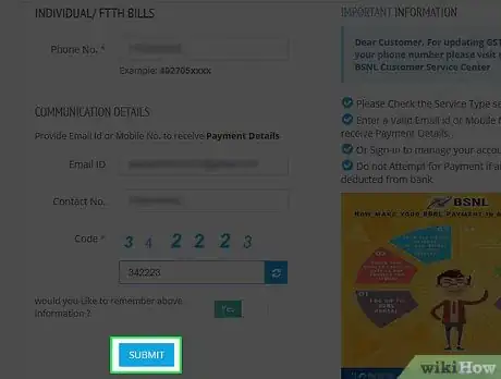 Image titled Pay BSNL Telephone Bills Online Step 7