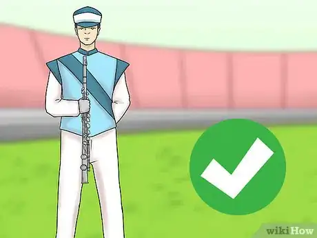 Image titled March In Marching Band Step 1