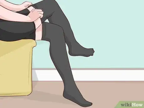 Image titled Wear a Mini Skirt in Winter Step 1