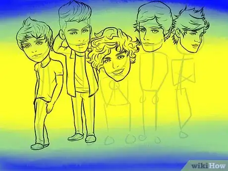 Image titled Draw One Direction Step 14