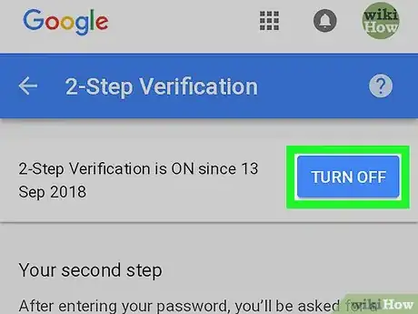 Image titled Disable Two Factor Authentication on Android Step 8