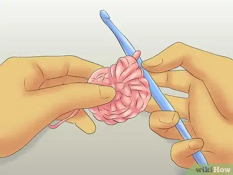 Image titled Crochet a Tote Made from Plastic Bags Step 15