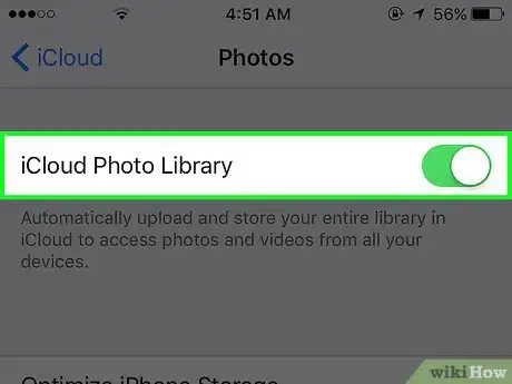 Image titled Enable iCloud Photo Sharing on an iPhone Step 4
