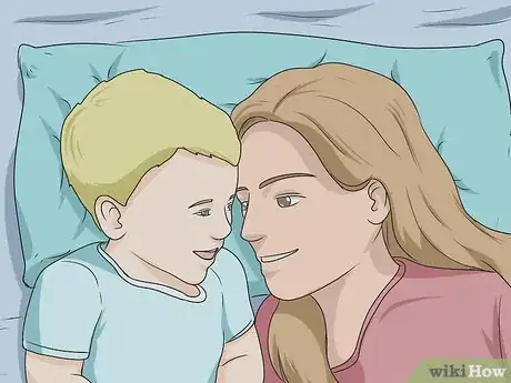 Image titled Get a Toddler to Sleep in His or Her Own Bed Step 2