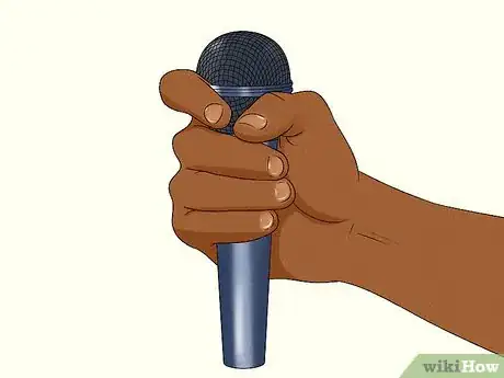 Image titled Hold a Microphone when Rapping Step 2