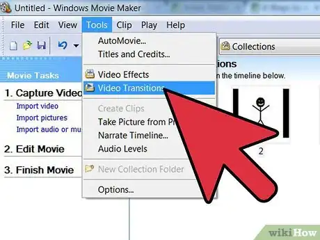 Image titled Add Transitions in Movie Maker Step 1