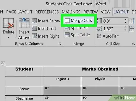 Image titled Merge Cells in Word Step 4