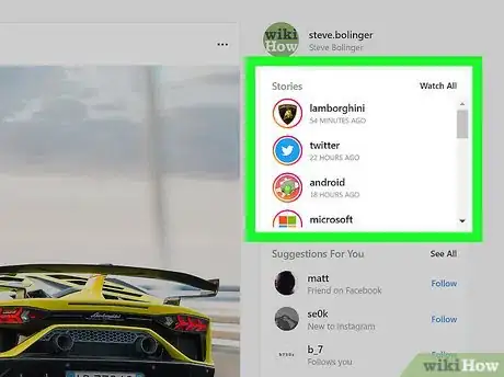 Image titled View Instagram Stories on a Computer Step 3