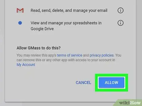Image titled Send Mass Emails in Gmail Using GMass Step 10