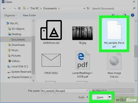Image titled Convert a WordPerfect Document to a Microsoft Word Document Step 11