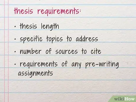 Image titled Write a Persuasive Thesis Step 1