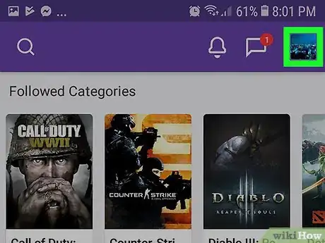 Image titled Get Twitch Notifications on Android Step 3
