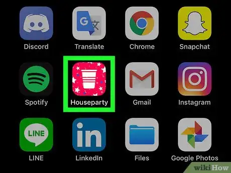 Image titled Reset Password on Houseparty on iPhone or iPad Step 1