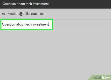 Image titled Contact Mark Cuban Step 2