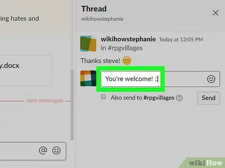Image titled Reply to Slack Messages on PC or Mac Step 9