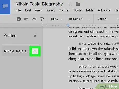 Image titled Add an Outline to a Google Doc on PC or Mac Step 13