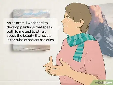Image titled Talk About Your Art Step 3
