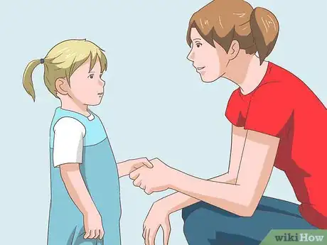 Image titled Approach a Shy Toddler Step 3