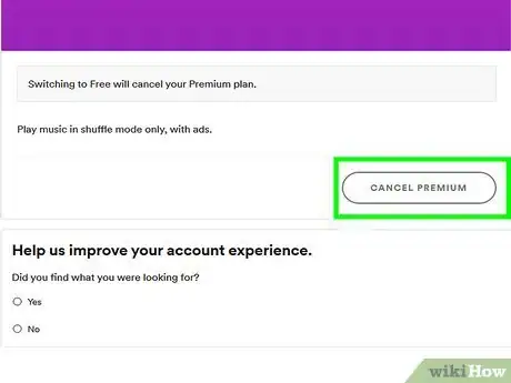 Image titled Cancel a Spotify Premium Trial Step 6