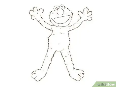 Image titled Draw Elmo Step 7