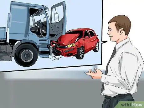 Image titled Achieve a Settlement After Being Involved in a Truck Accident Step 2