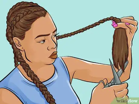 Image titled Do Ghana Cornrows Step 13
