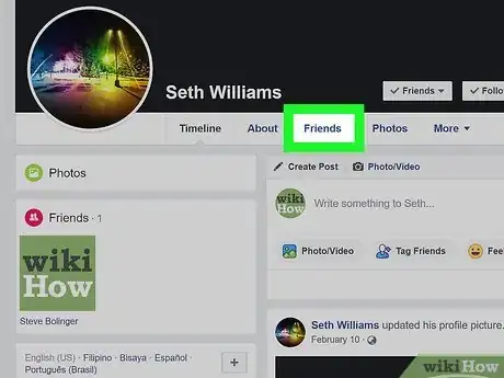 Image titled See Someone's New Friends on Facebook Step 3