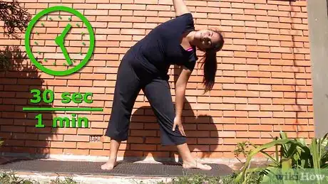 Image titled Do the Revolved Half Moon Pose in Yoga Step 5