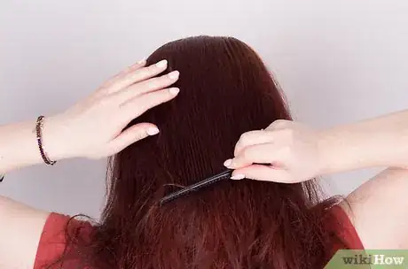 Image titled Curl Hair Using a Hot Air Brush Step 5