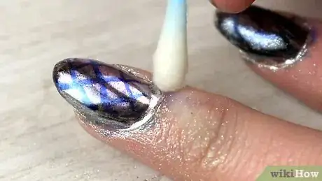 Image titled Do a Manicure with Sharpie and Mirror Powder Step 22