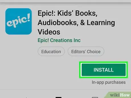 Image titled Use Epic! App on Android Step 1