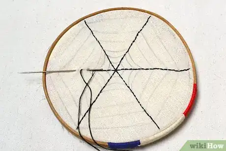 Image titled Embroider a Spider Web Step 7