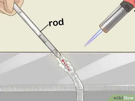Image titled Use Galvanizing Repair Rods Step 5