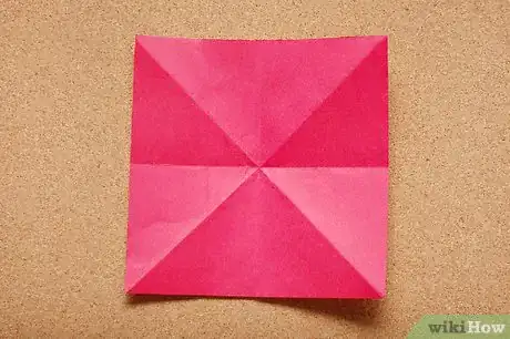 Image titled Cut a Equilateral Triangle from a Square of Paper Step 1