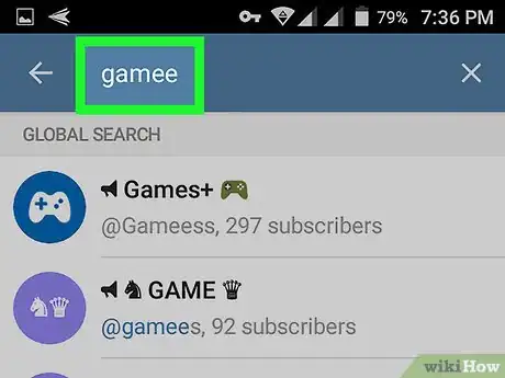 Image titled Play Games on Telegram on Android Step 3