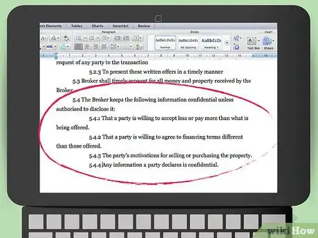 Image titled Draft a Broker Listing Agreement Step 21