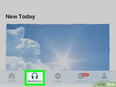 Image titled Use Insight Timer to Meditate on iPhone or iPad Step 2