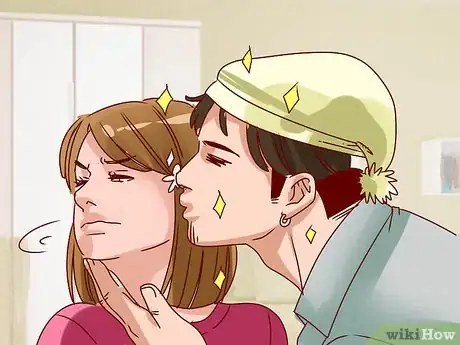 Image titled React to a Stolen Kiss Step 1