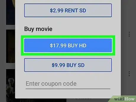 Image titled Purchase a Movie on YouTube on Android Step 6