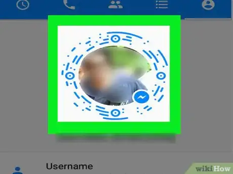Image titled Add Friends Using Facebook Messenger Codes on Android Step 4