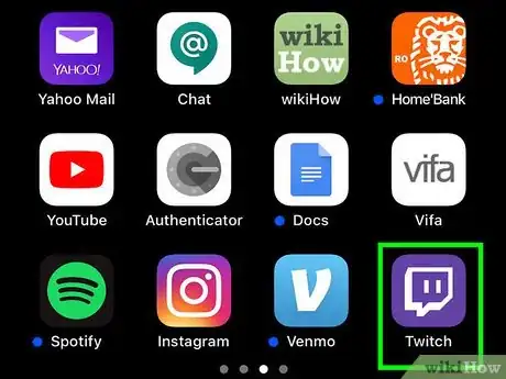 Image titled Share a Twitch Stream on Facebook on iPhone or iPad Step 1