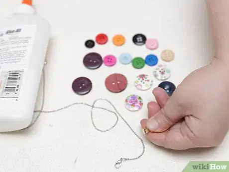 Image titled Make a Button Necklace Step 9