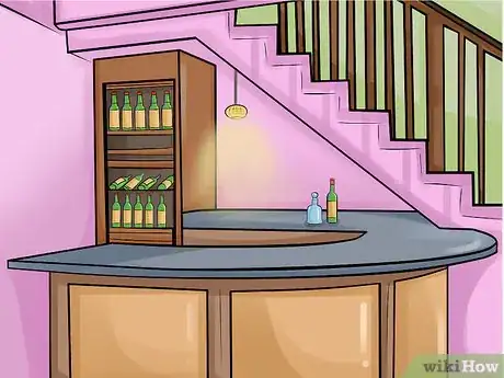 Image titled Create a Home Bar in a Small Space Step 2