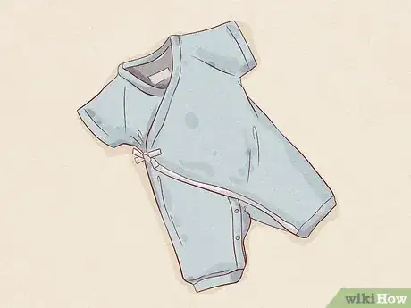 Image titled Dress a Newborn for Sleep Step 2