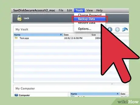 Image titled Protect Files in a Sandisk USB Flash Drive with Sandisk Secureaccess on Mac Step 11