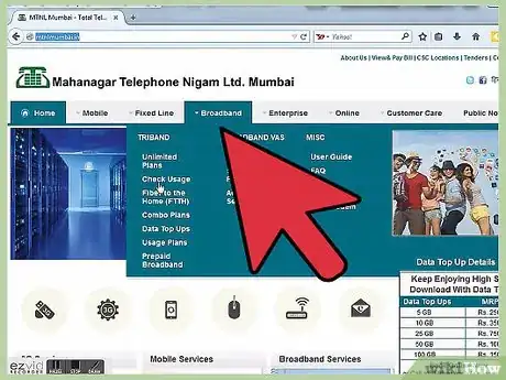 Image titled Check Internet Data Usage in MTNL Step 2