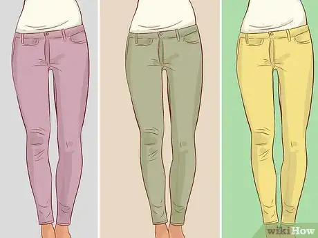 Image titled Wear Colored Jeans Step 1