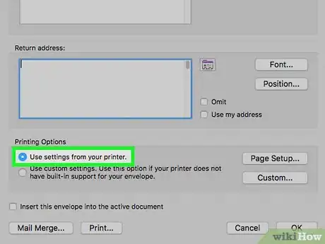 Image titled Print on an Envelope Using Microsoft Word Step 23