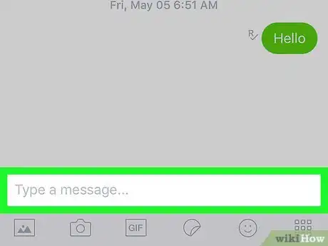 Image titled Use Bitmoji on Kik on iPhone or iPad Step 3