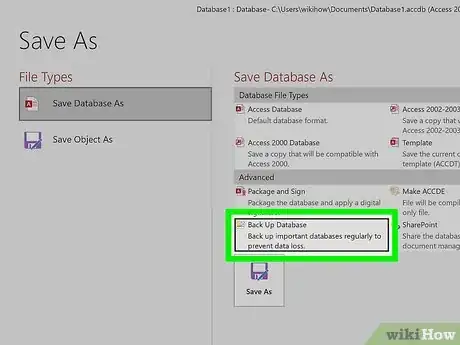 Image titled Back Up a Database Step 4
